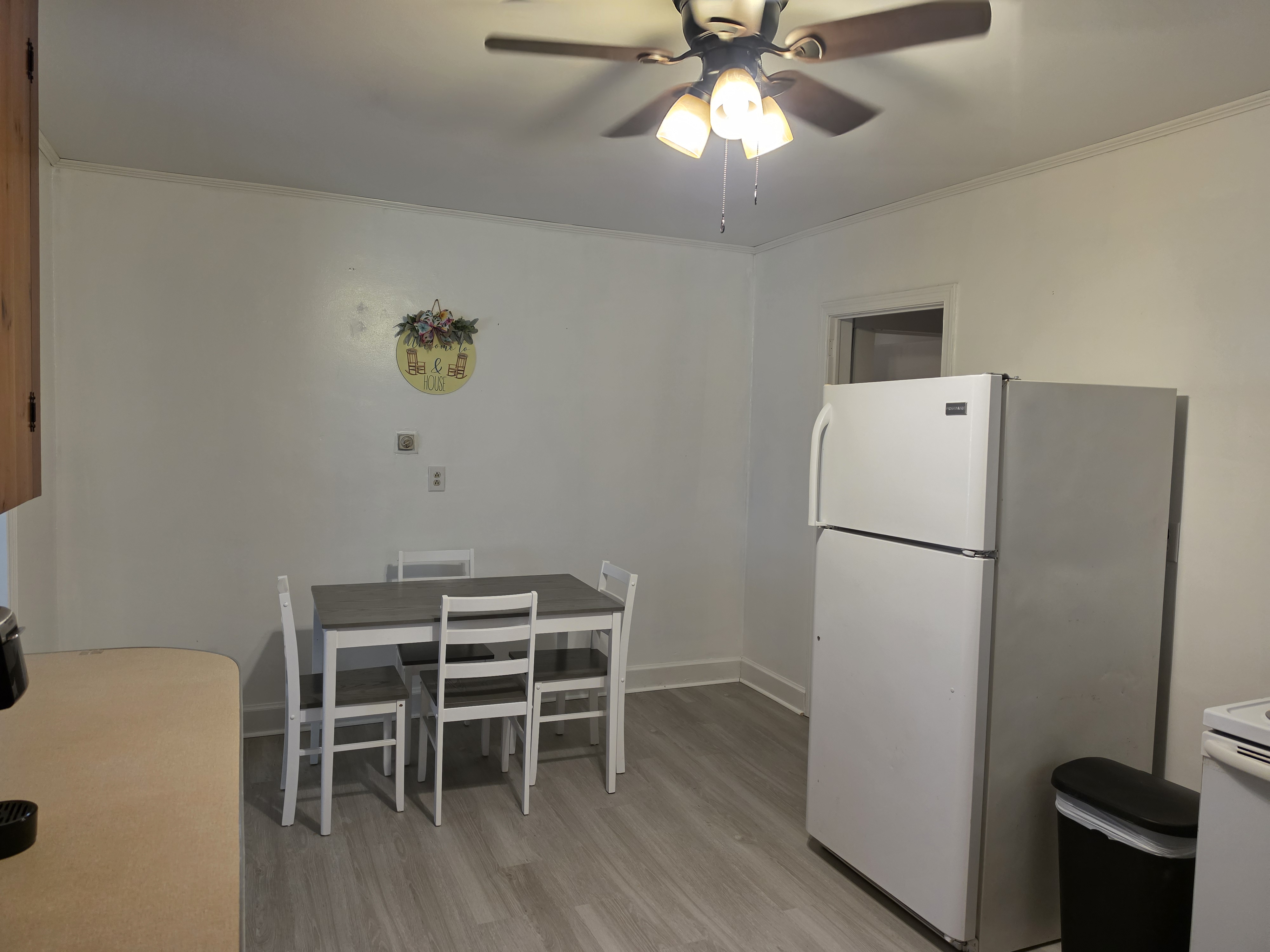 Flooring, Paint & Fan